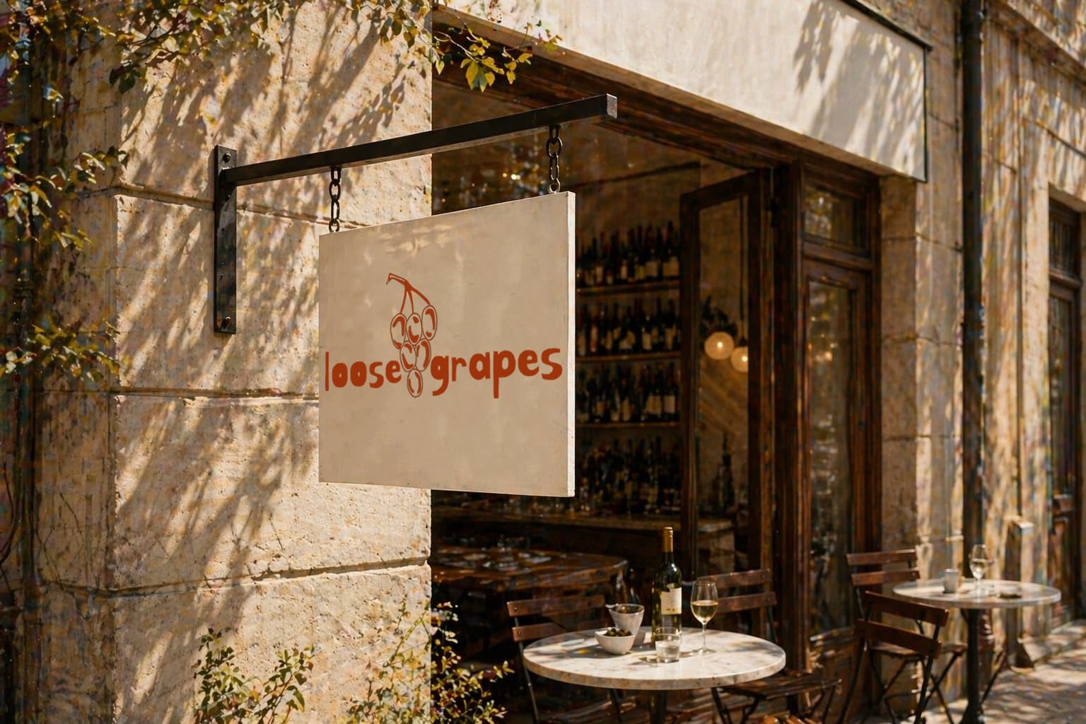 Hero — Loose Grapes identity