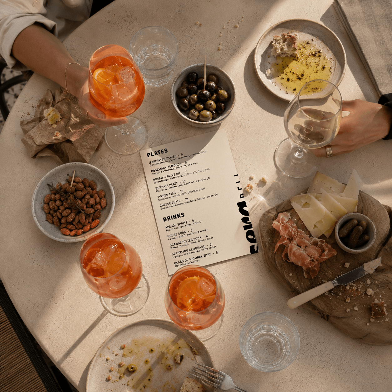 Menu design
